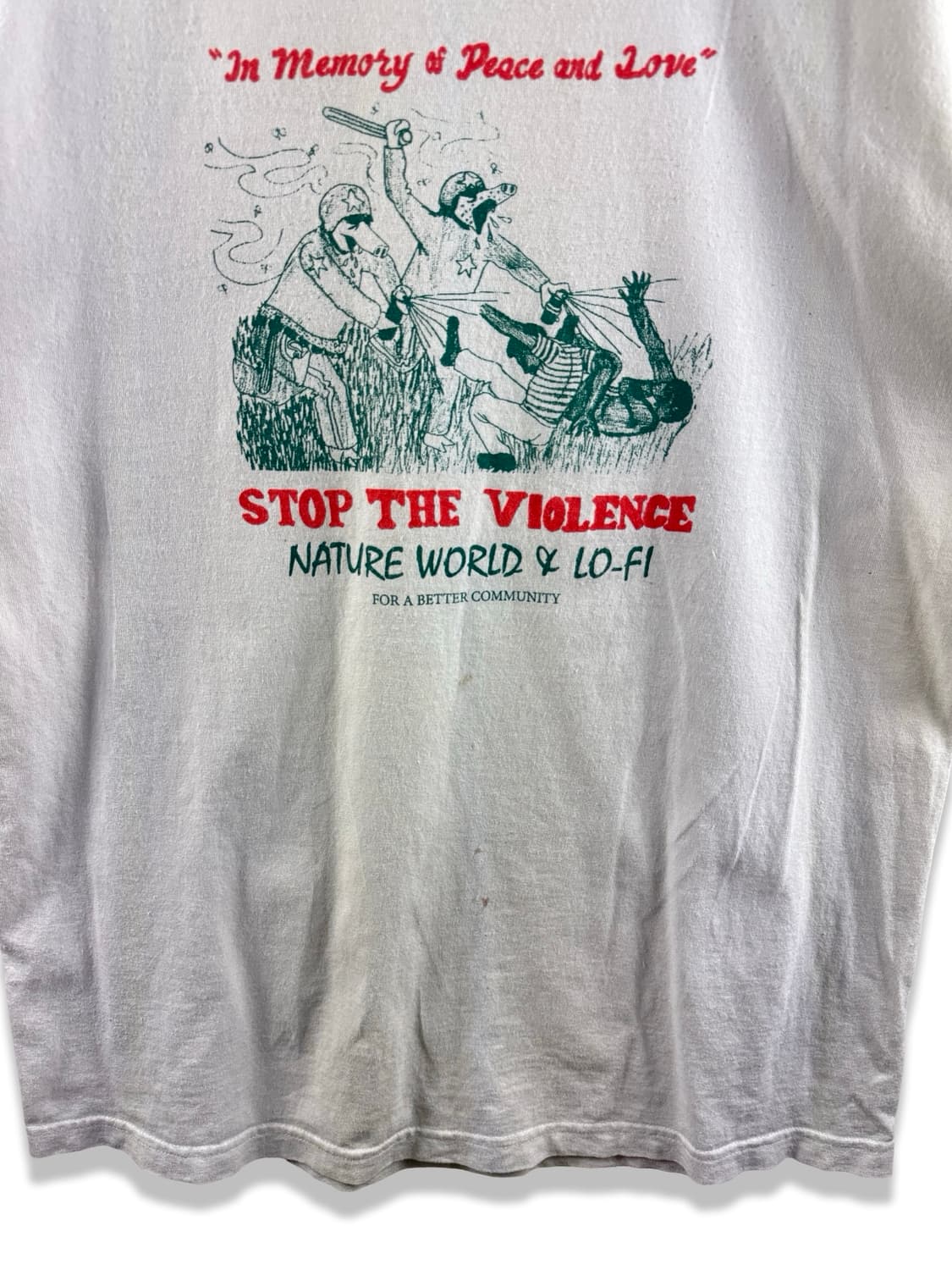 USA생산 프린팅 반팔 티셔츠2656 상품이미지4