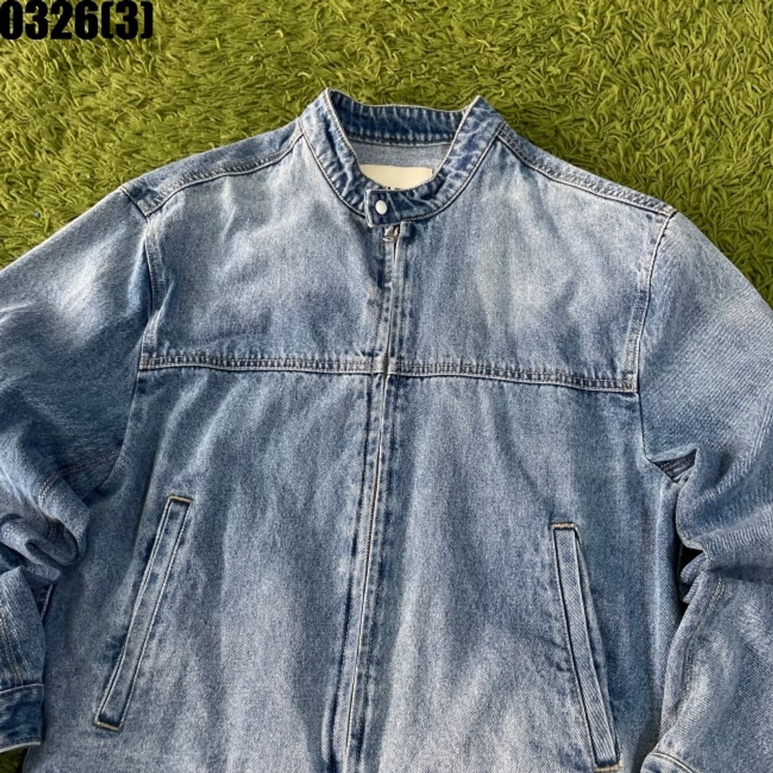 인사일런스 데님 청자켓 상품이미지2