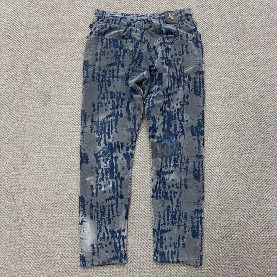 팻팜 디테일 데님팬츠 v2719  상품이미지2