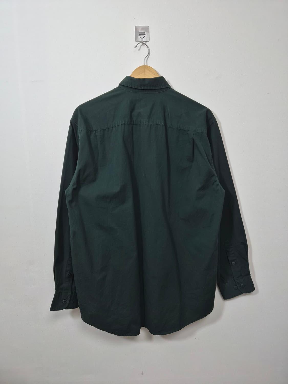 칼하트Carhartt 그린 코튼 셔츠 M - S44 상품이미지2