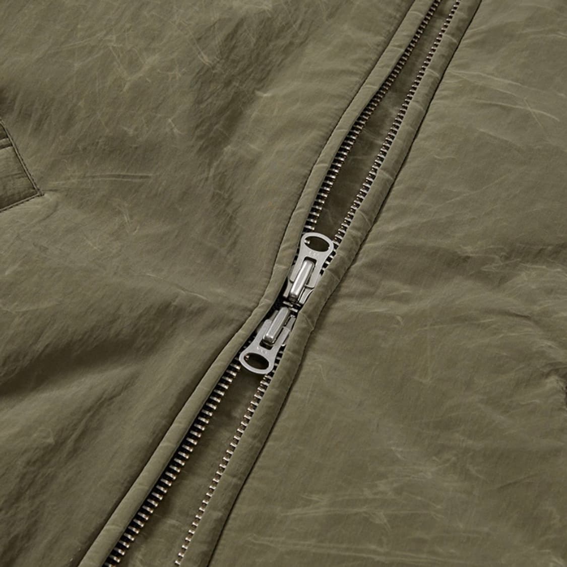 MMIC 스톤왁스 봄버자켓 카키 L 상품이미지6