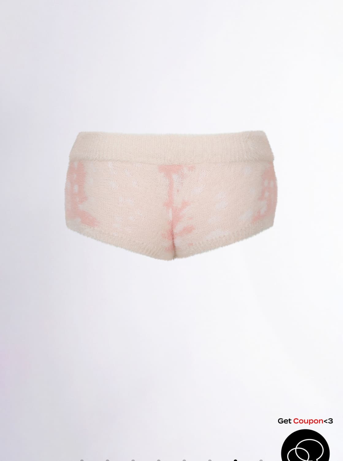 스컬프터 Rudolph Fur Shorts Pink 상품이미지2