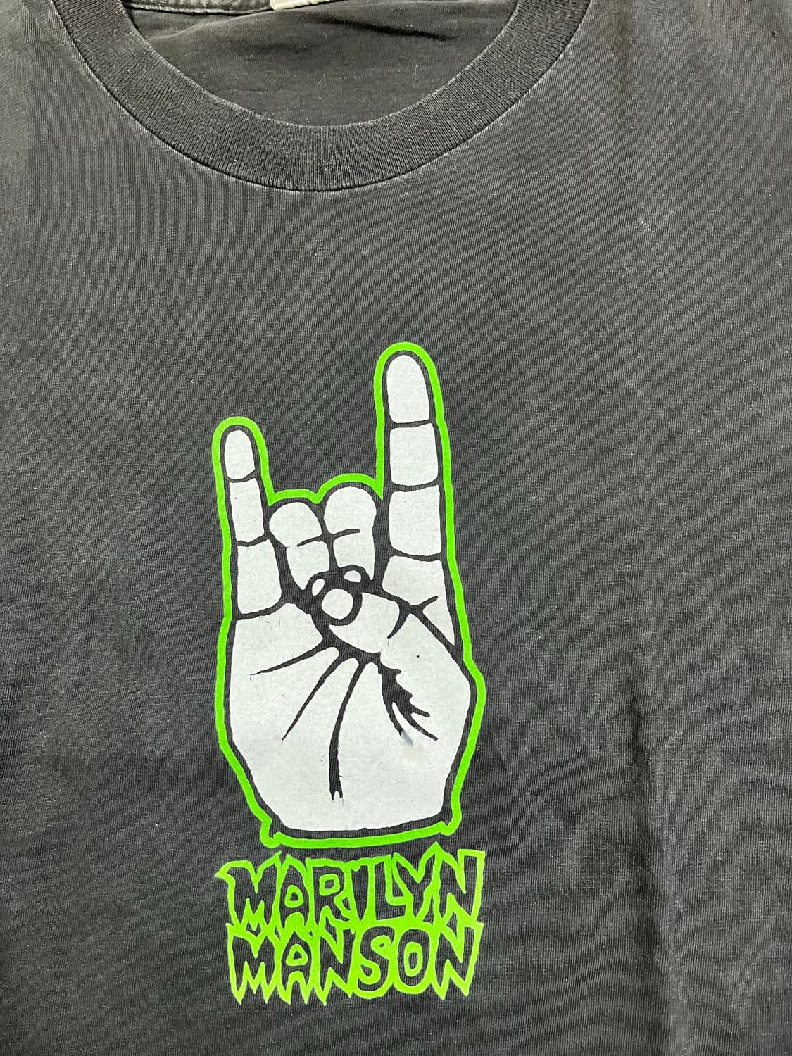 90s og 마릴린 맨슨 밴드 티셔츠 판매합니다 상품이미지2