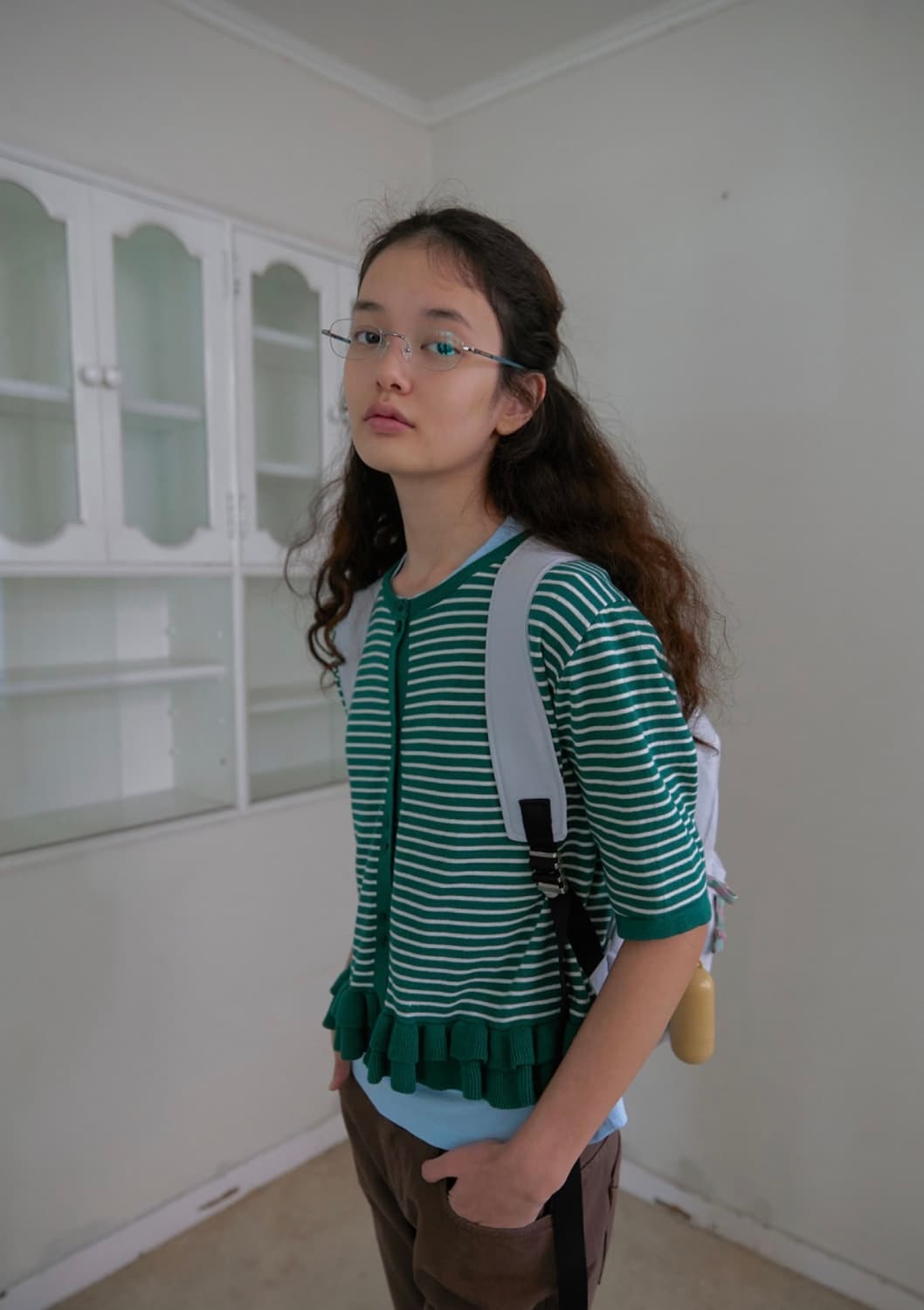 Frill cardigan 상품이미지2