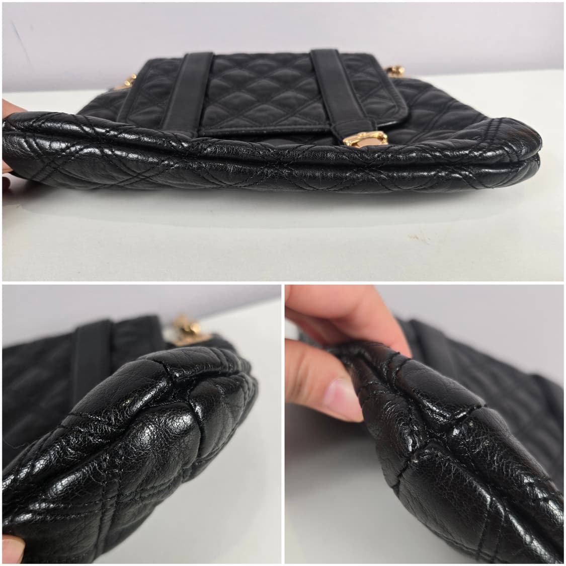 마크제이콥스 고트 스킨 퀼팅 골드 체인 숄더백 가방 정품 상품이미지6