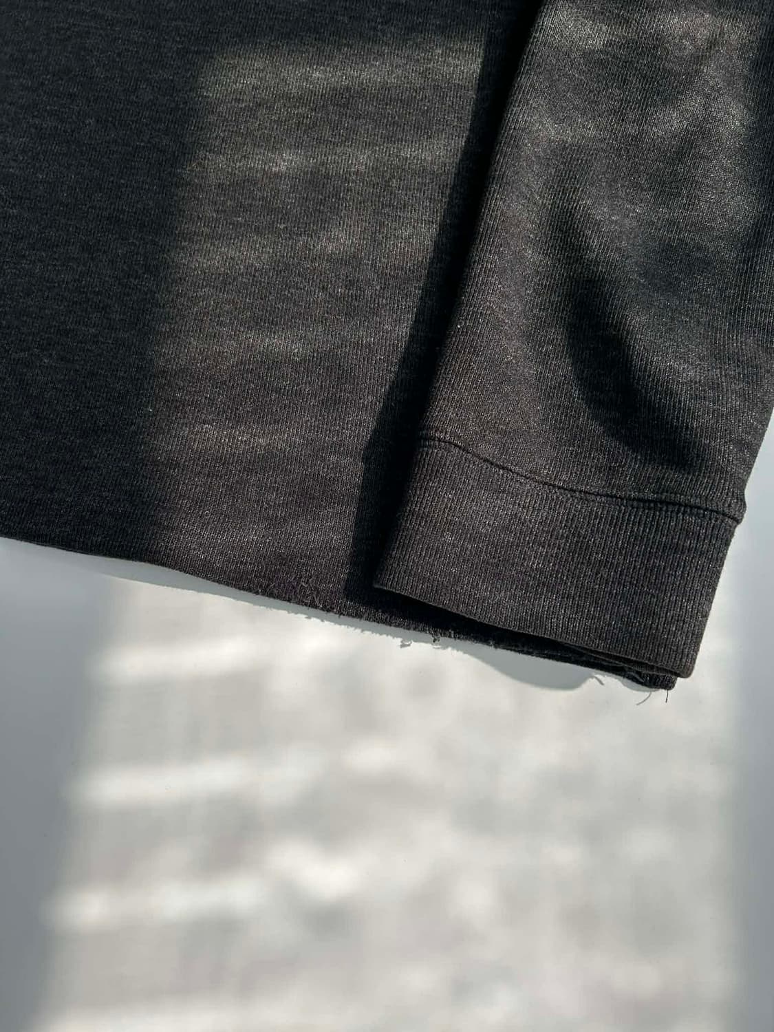 [L] 폴로 랄프로렌 차콜 그레이 코튼 니트 하프집업 상품이미지7