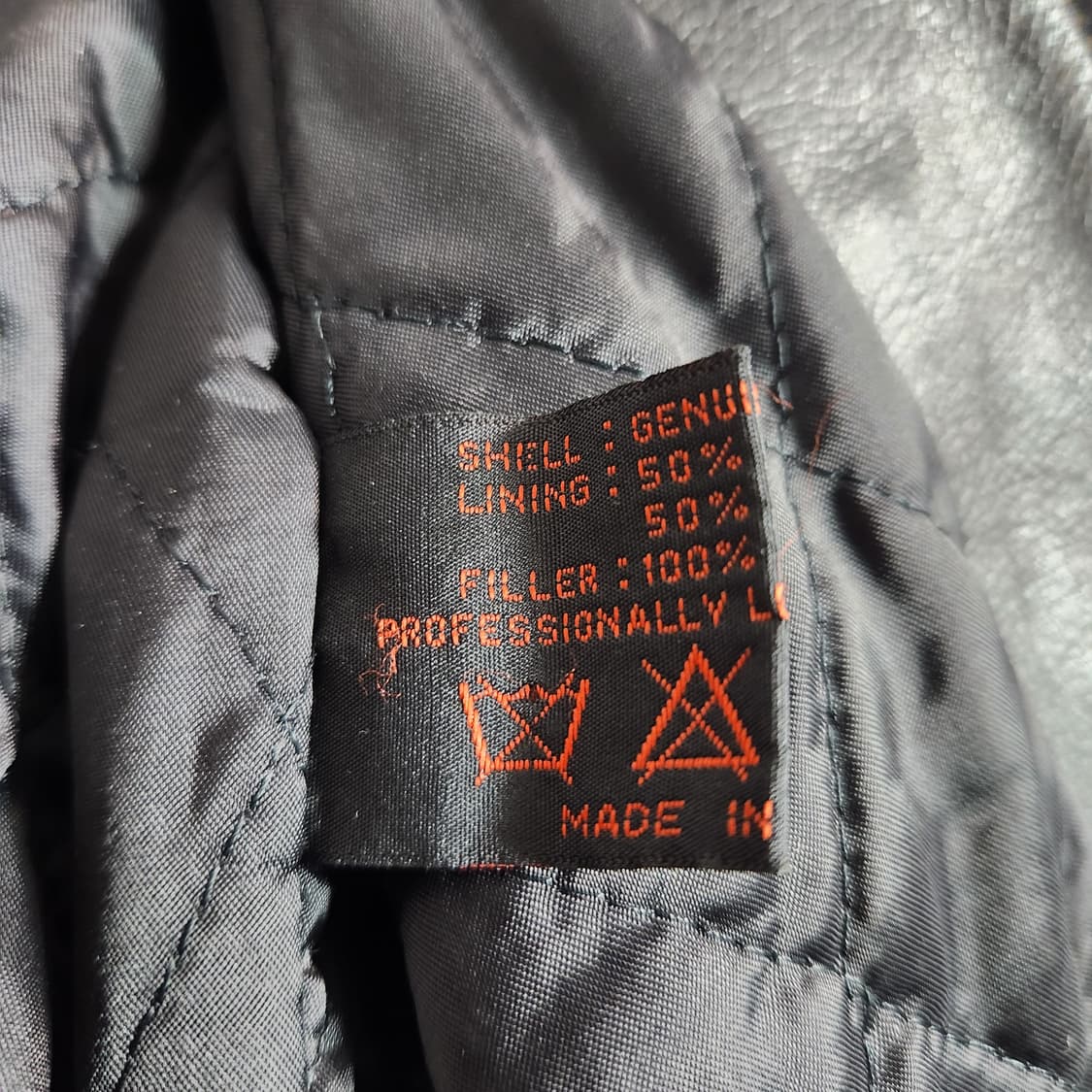 J438 [XL] RBC 리얼레더 자켓
 상품이미지7