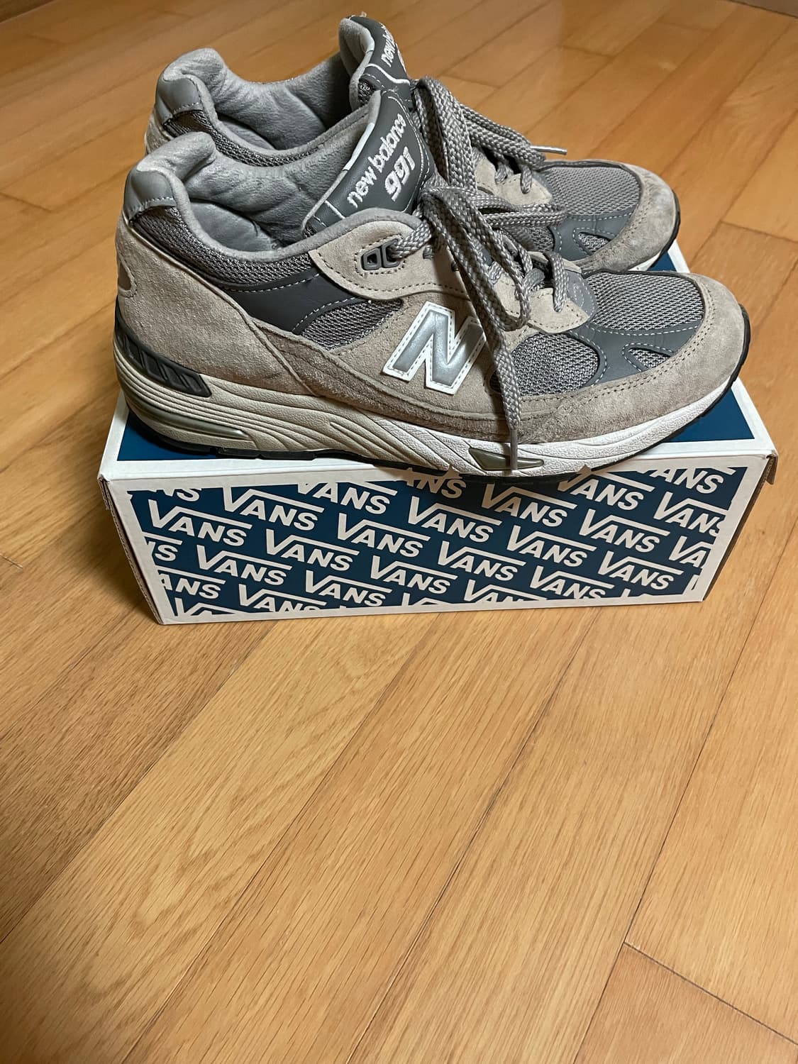 뉴발란스 991 메이드인 uk 그레이 260 상품이미지4