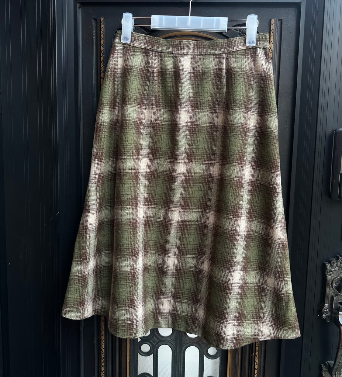 sweet scapes 체크 울 스커트 상품이미지2