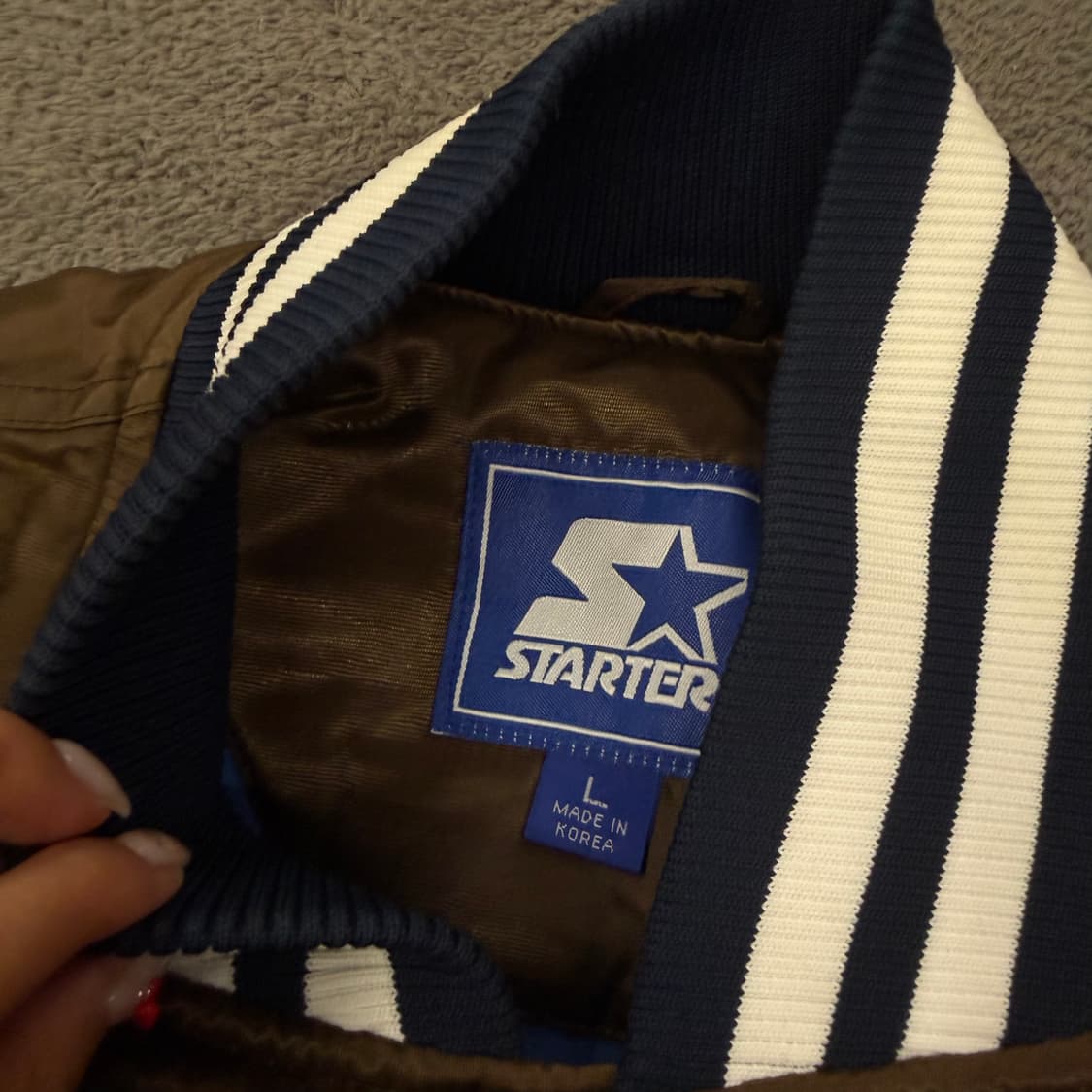 [정품/L] 스타터 뉴욕양키스 스타디움 바시티 자켓 상품이미지5