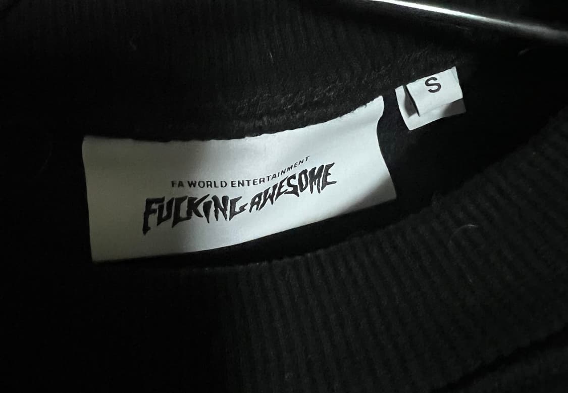 퍼킹 어썸 맨투맨 s 상품이미지3