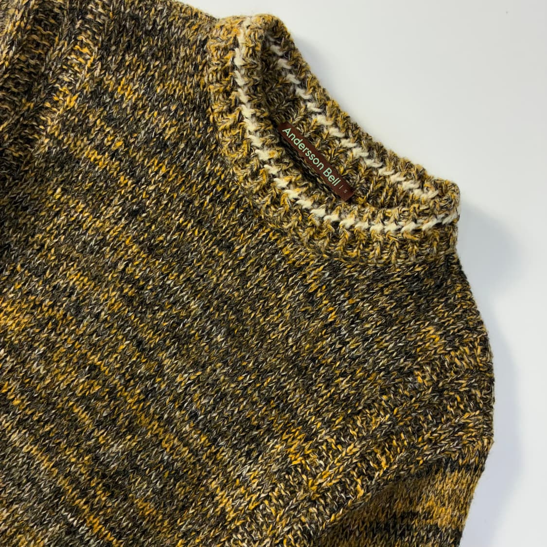 Andersson bell  앤더슨벨 탐 멜란지 크루넥 스웨터   상품이미지3