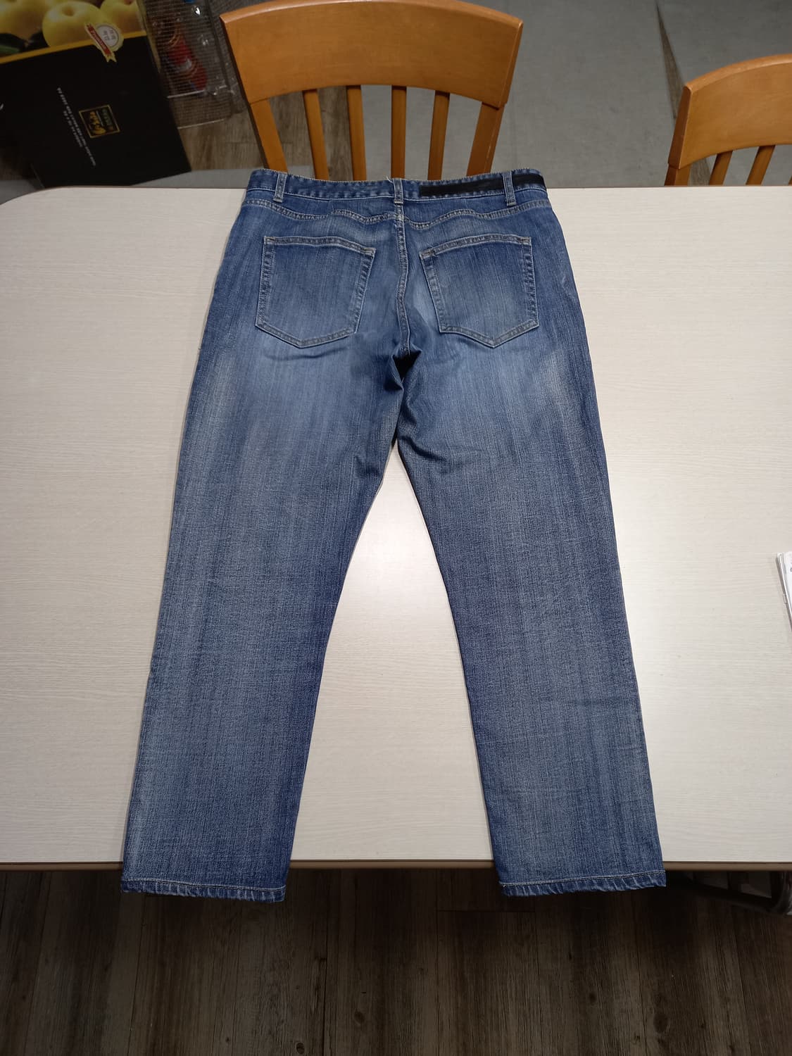 33-34 솔리드 옴므 워싱 스판 슬림일자진 34-577 상품이미지2