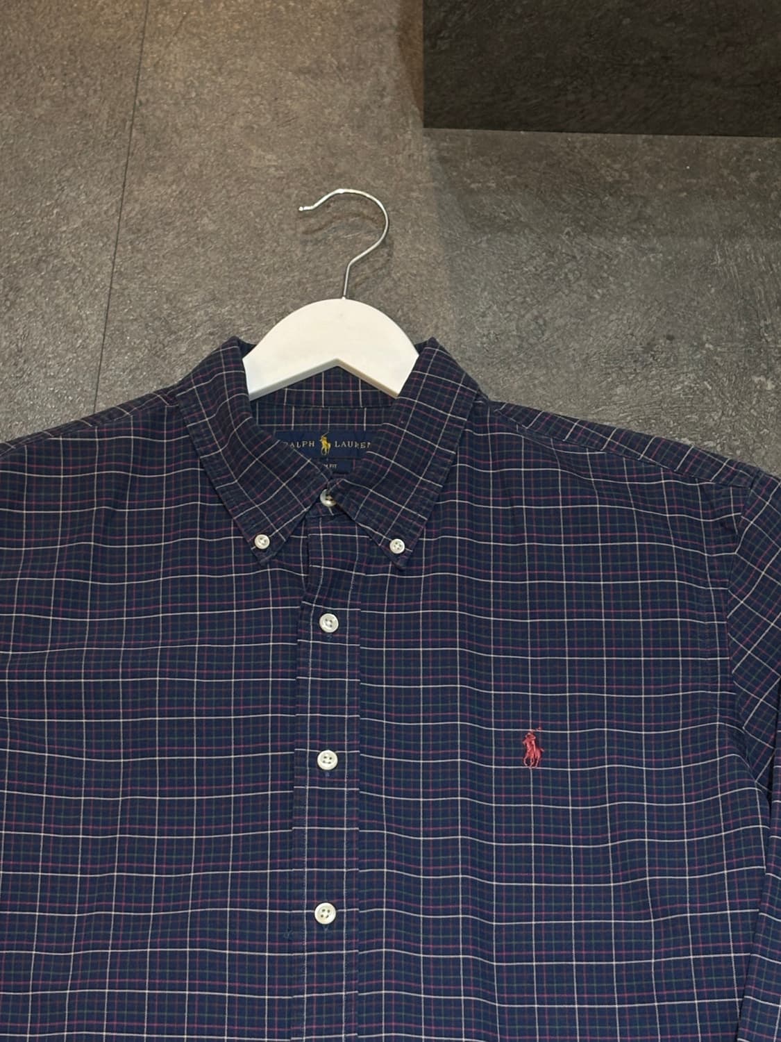 폴로 랄프로렌 체크 남방 셔츠 XL 상품이미지4