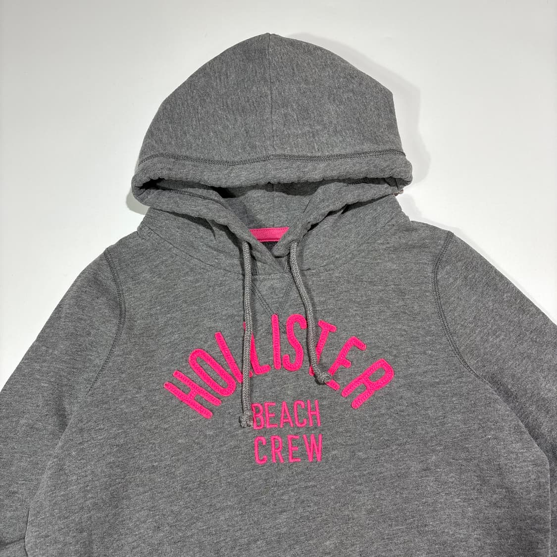 홀리스터 그레이 로고 후드티 상품이미지2