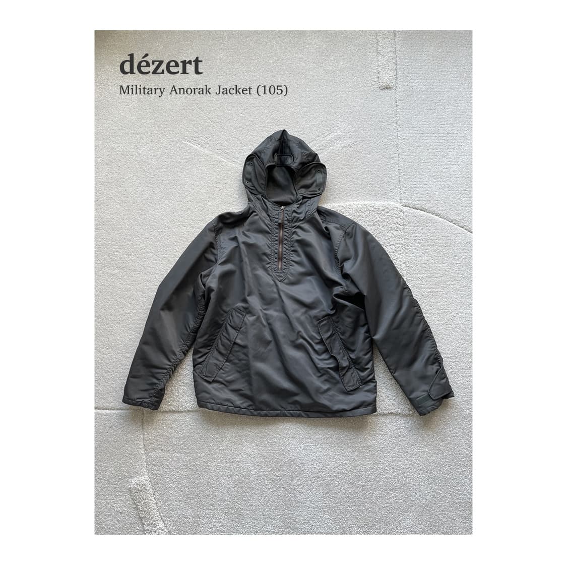 데자토 밀리터리 아노락 자켓 (103-105) 상품이미지1