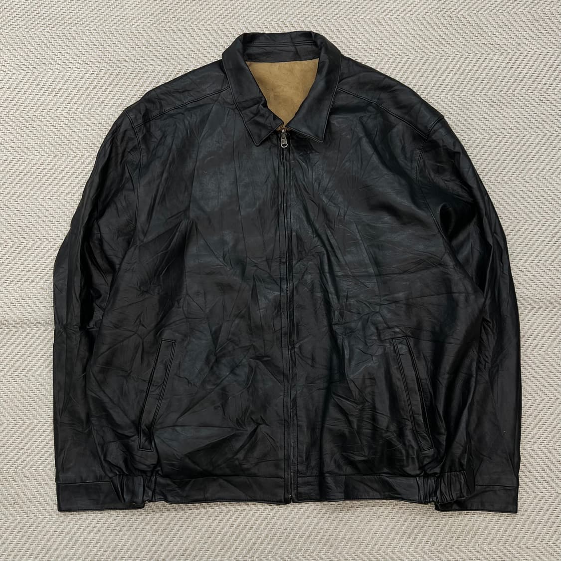 라운드트리앤요크 리버시블 레더 자켓 r2880 상품이미지1