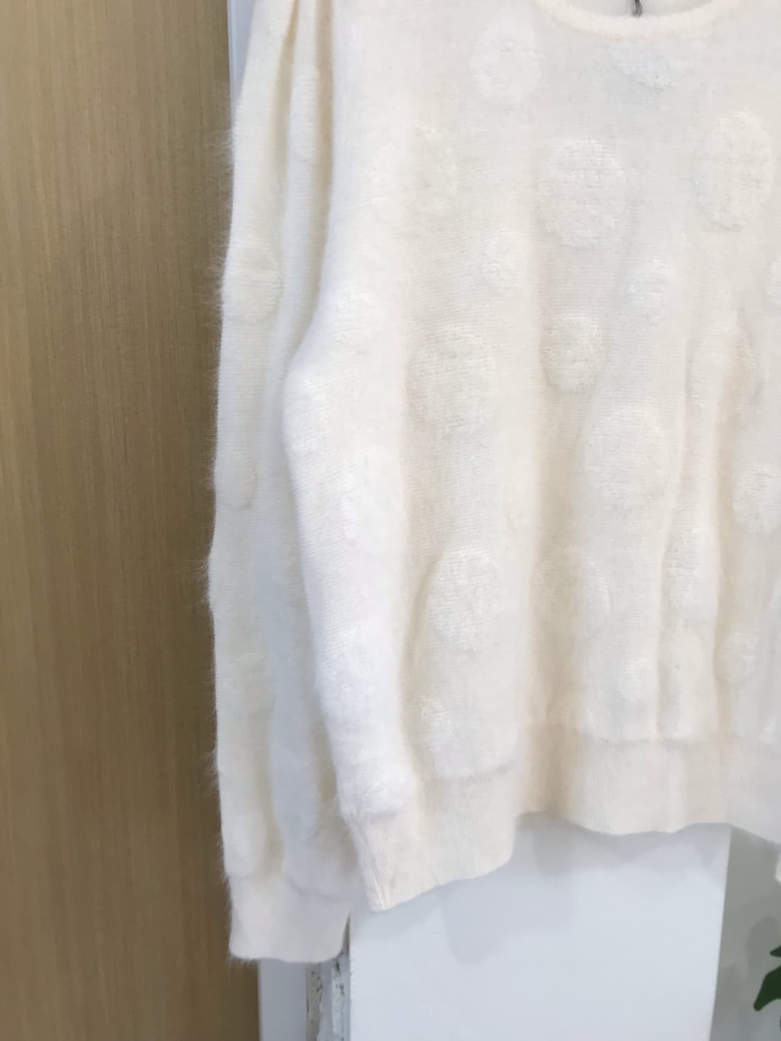 도트 헤어리 니트 상품이미지8