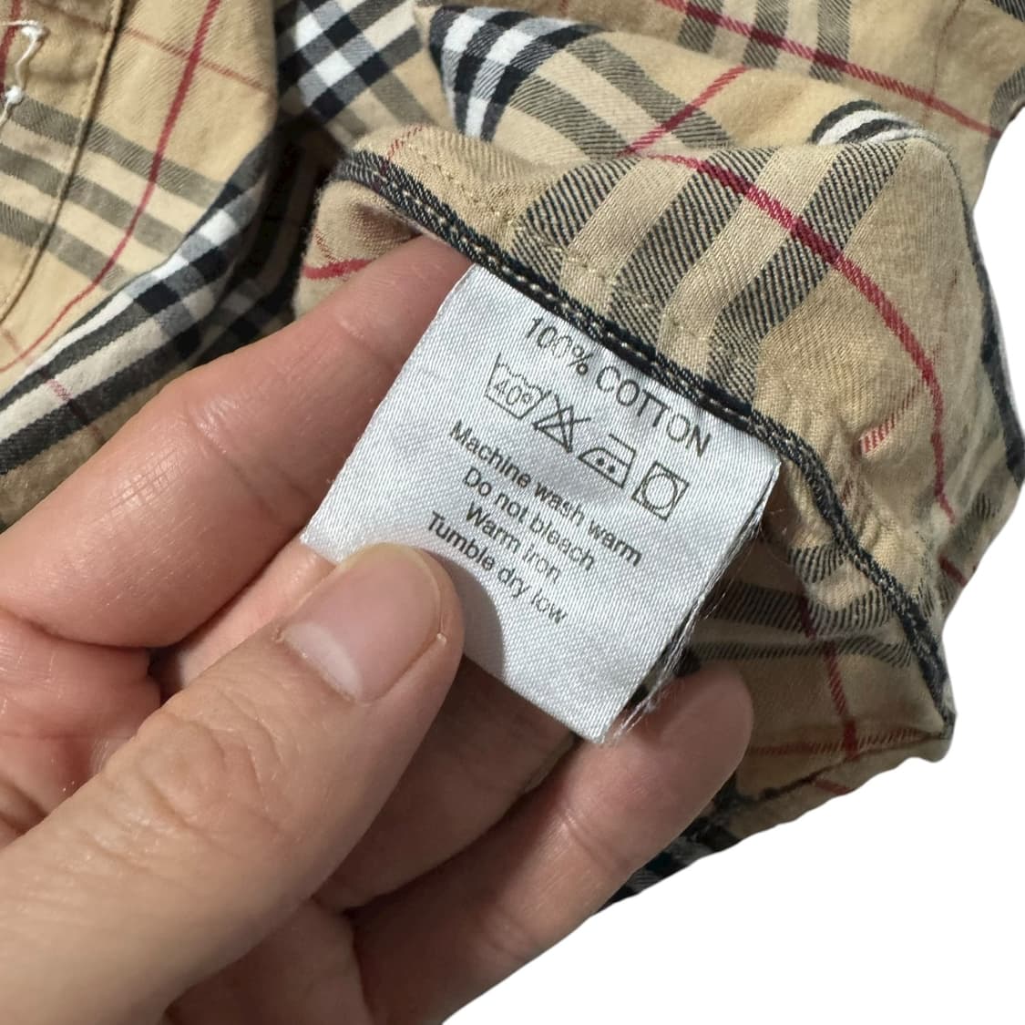 정품 버버리 노바체크 셔츠 상품이미지6