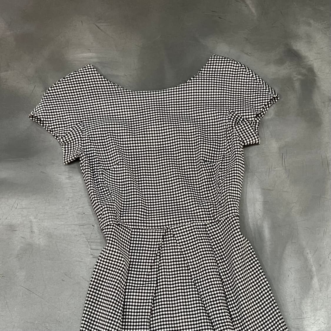 막스마라 체크 하프 원피스 y15761 상품이미지3