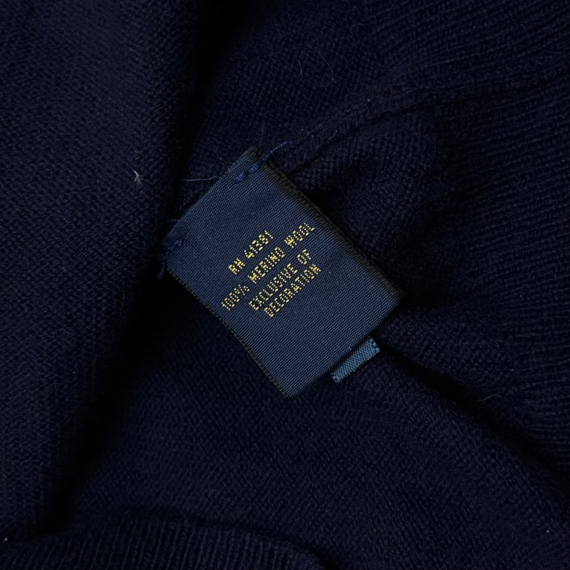 폴로 랄프로렌 레드포니 네이비 반집업 L 상품이미지5