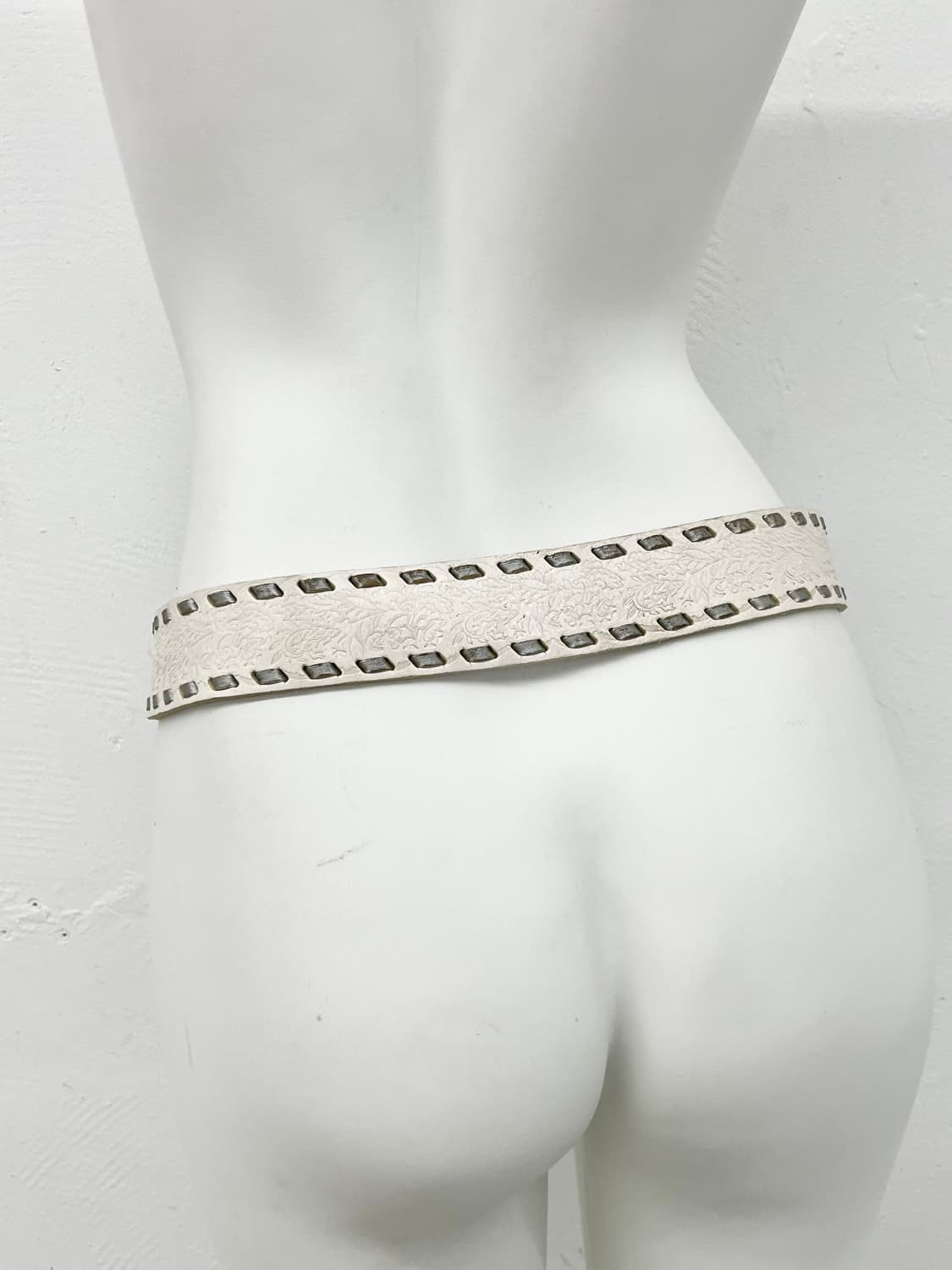 리얼레더 오리엔탈 스티치 버클 벨트 상품이미지4