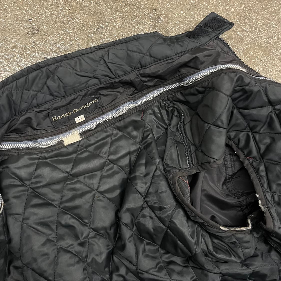 80s 할리데이비슨 나일론 자켓 (105) 상품이미지5