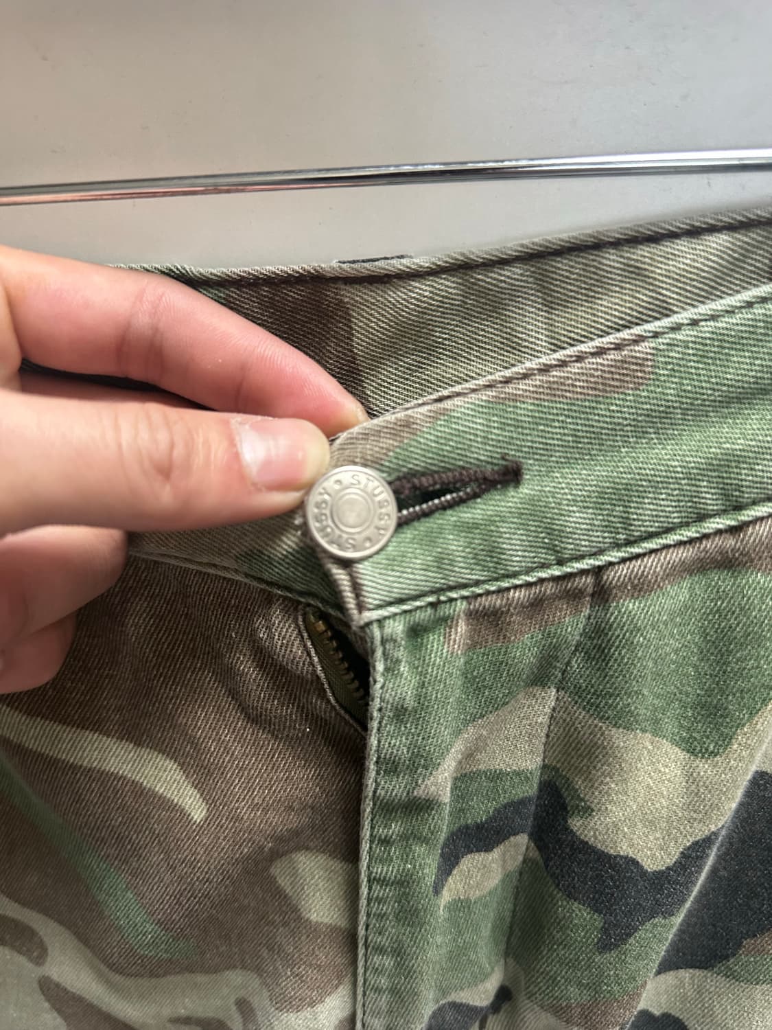 스투시 카모 패턴 카고 반바지32 상품이미지3