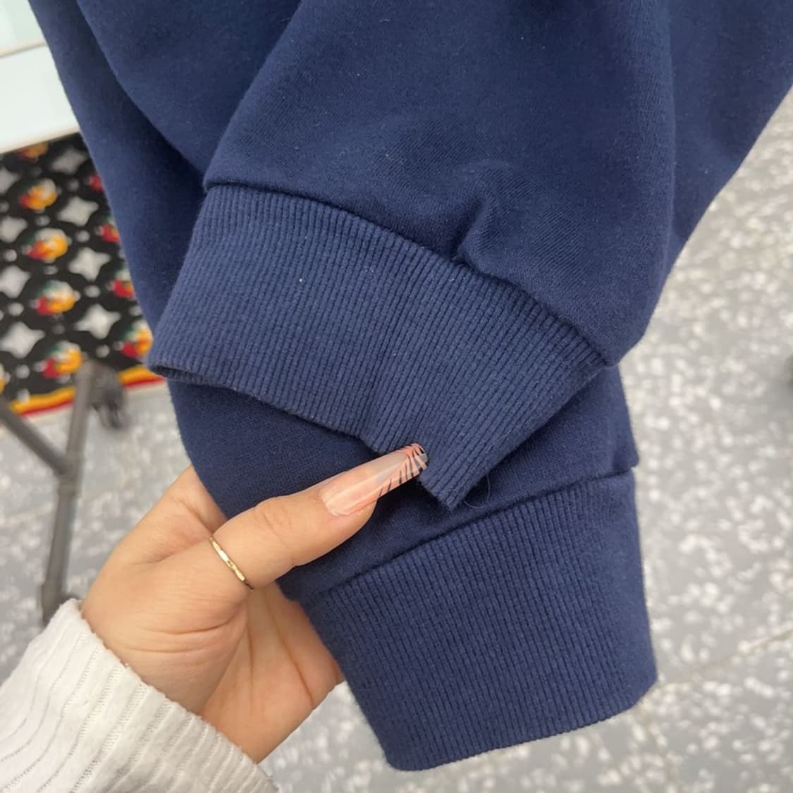 지프 올드스쿨 프린팅로고 빅사이즈 맨투맨 XXL C08209 상품이미지7