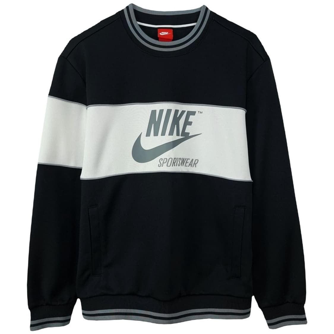 [나이키] 빅로고 프린팅 오버핏 맨투맨 M19845 상품이미지2