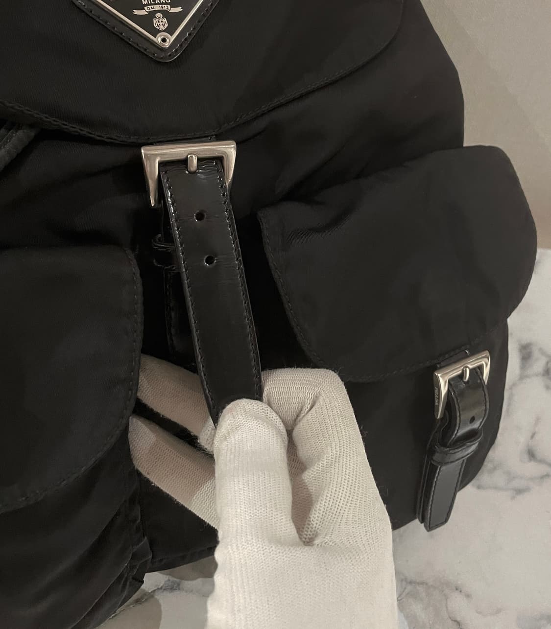 정품 프라다 백팩 미듐 사이즈 상품이미지7