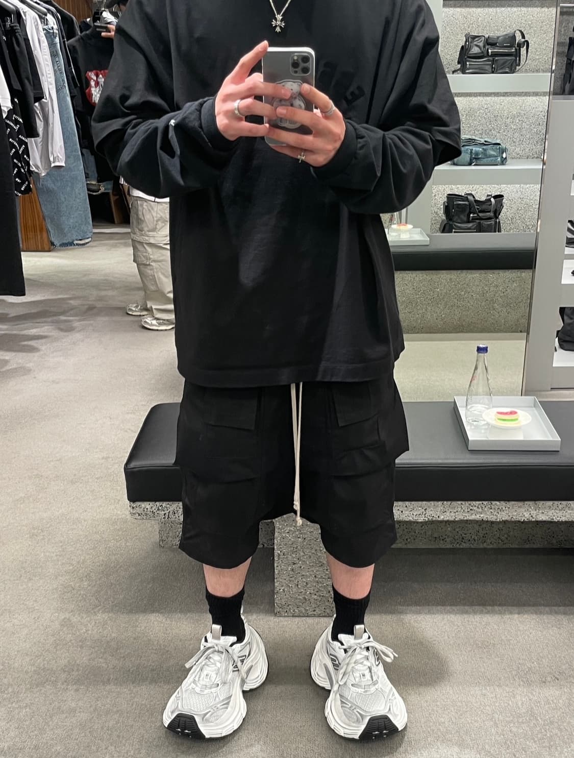 [구매] [M] 릭오웬스 쇼츠 상품이미지1