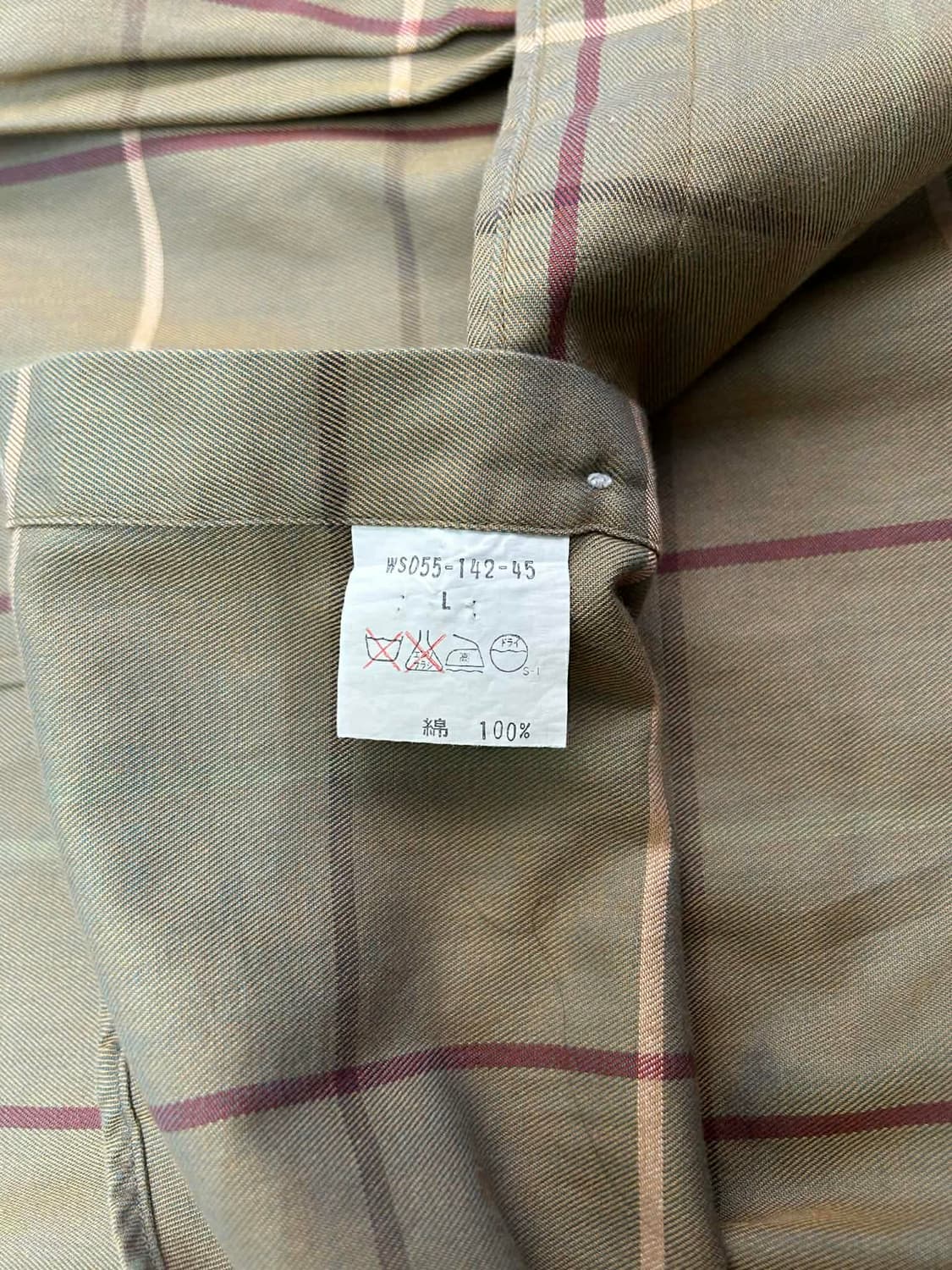 [L] 버버리 빈티지 체크 셔츠 상품이미지5