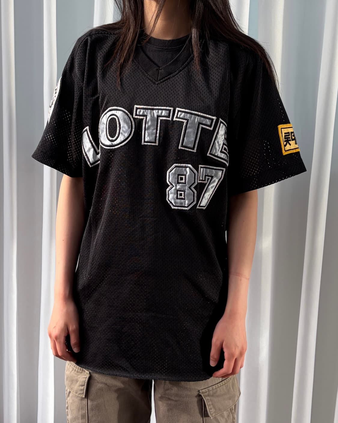 [S]롯데자이언츠 01-02년도 한영준 코치 올드 유니폼 상품이미지5