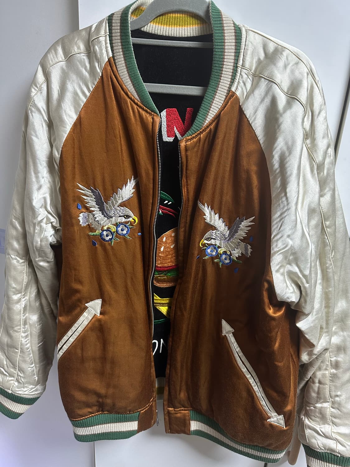 반디더핑크 리버시블 스카쟌 자켓 상품이미지1