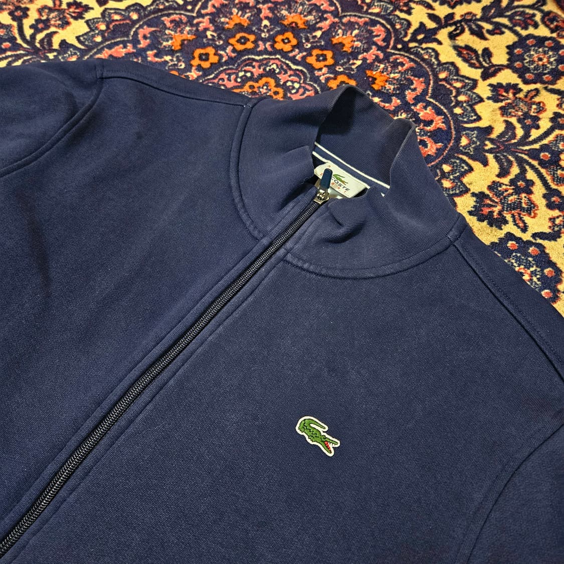 라코스테(LACOSTE) 코튼 저지 블루종 집업 자켓 9size 상품이미지2