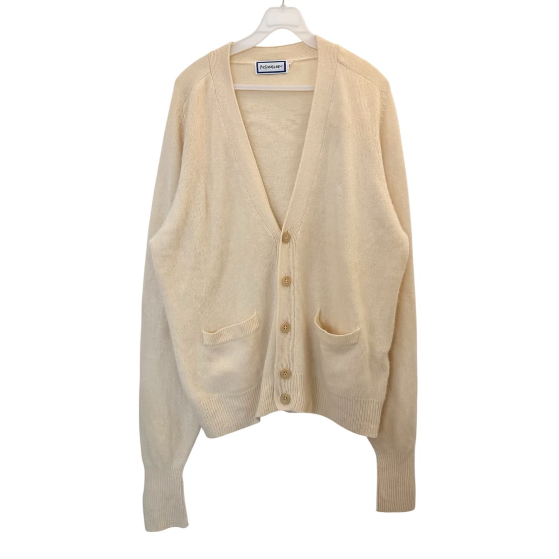 입생로랑 100%캐시미어 가디건 상품이미지1