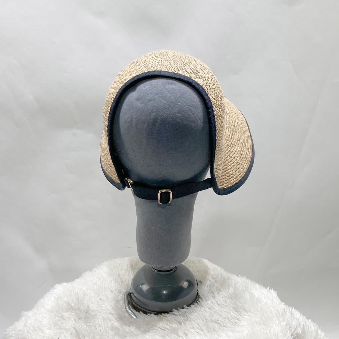 라탄 라피아 밀짚 썬캡 F  상품이미지3