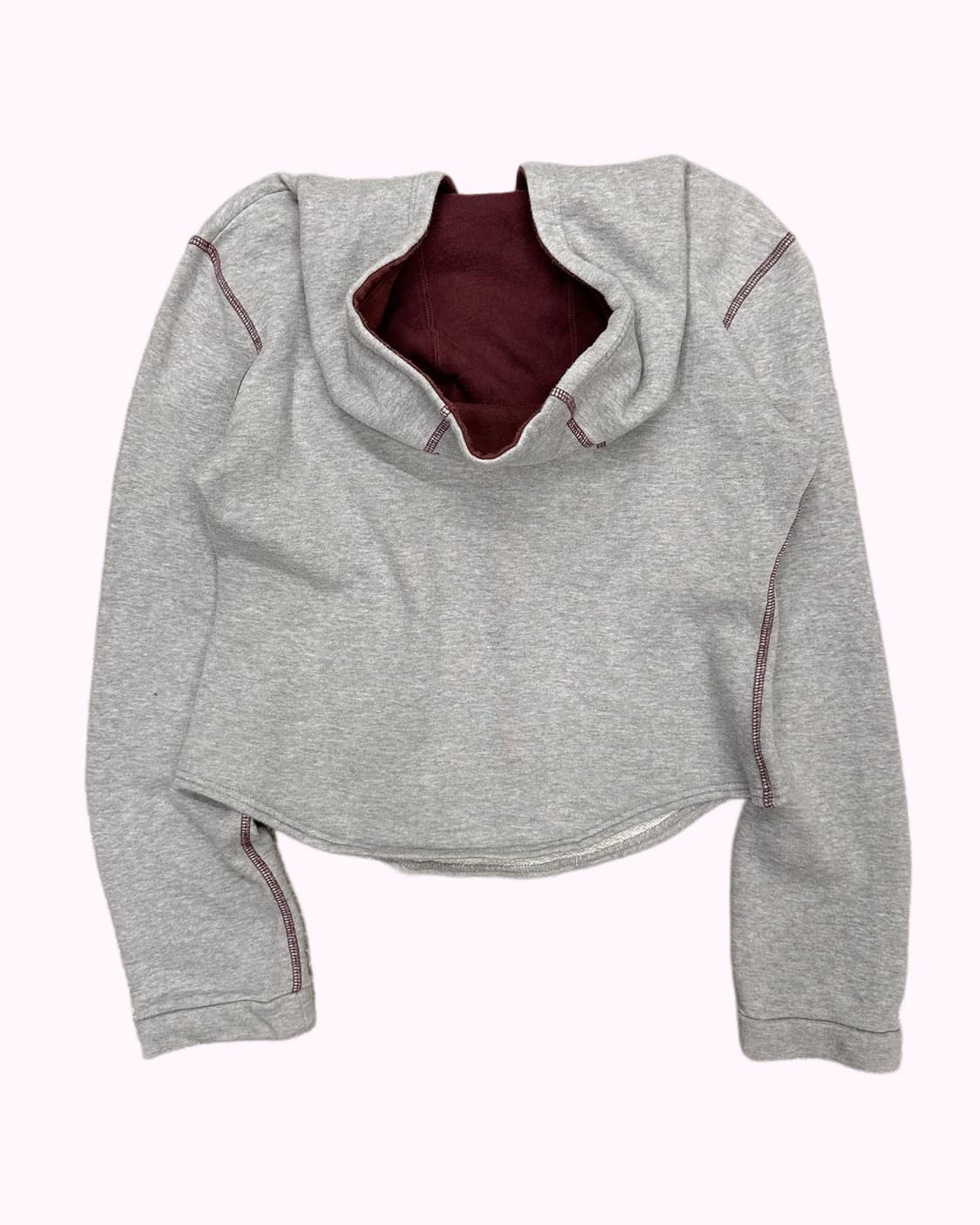 IMAGE boucle patch crop hood t 상품이미지4