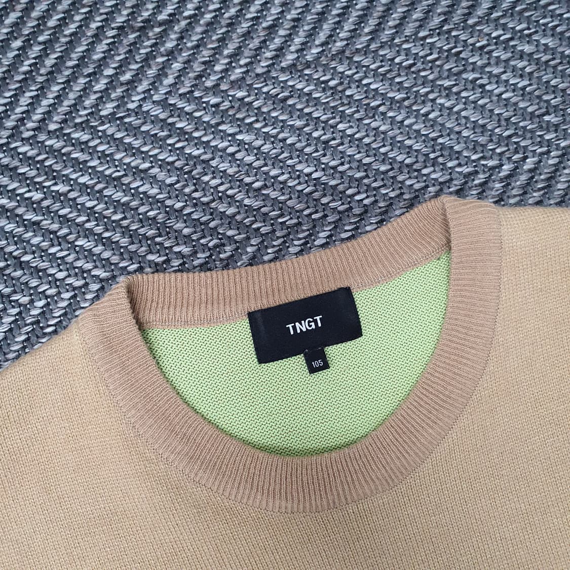 TNGT 긴소매 니트 남자105~110 상품이미지2