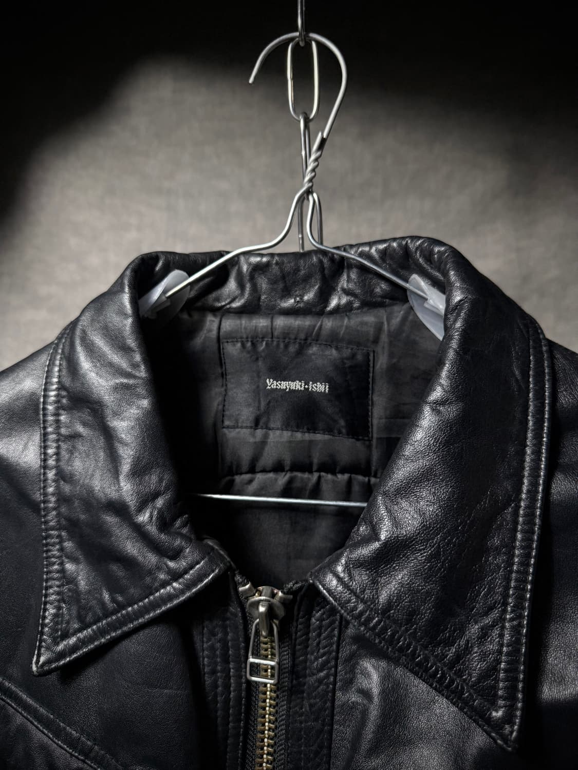 Yasuyuki Ishii Goatskin Leather Jacket   상품이미지5