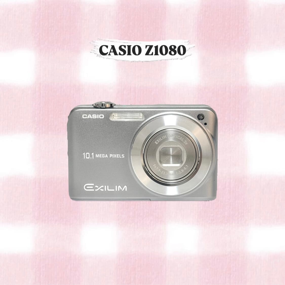 카시오 엑슬림 EX-Z1080 실버 빈티지디카 상품이미지1