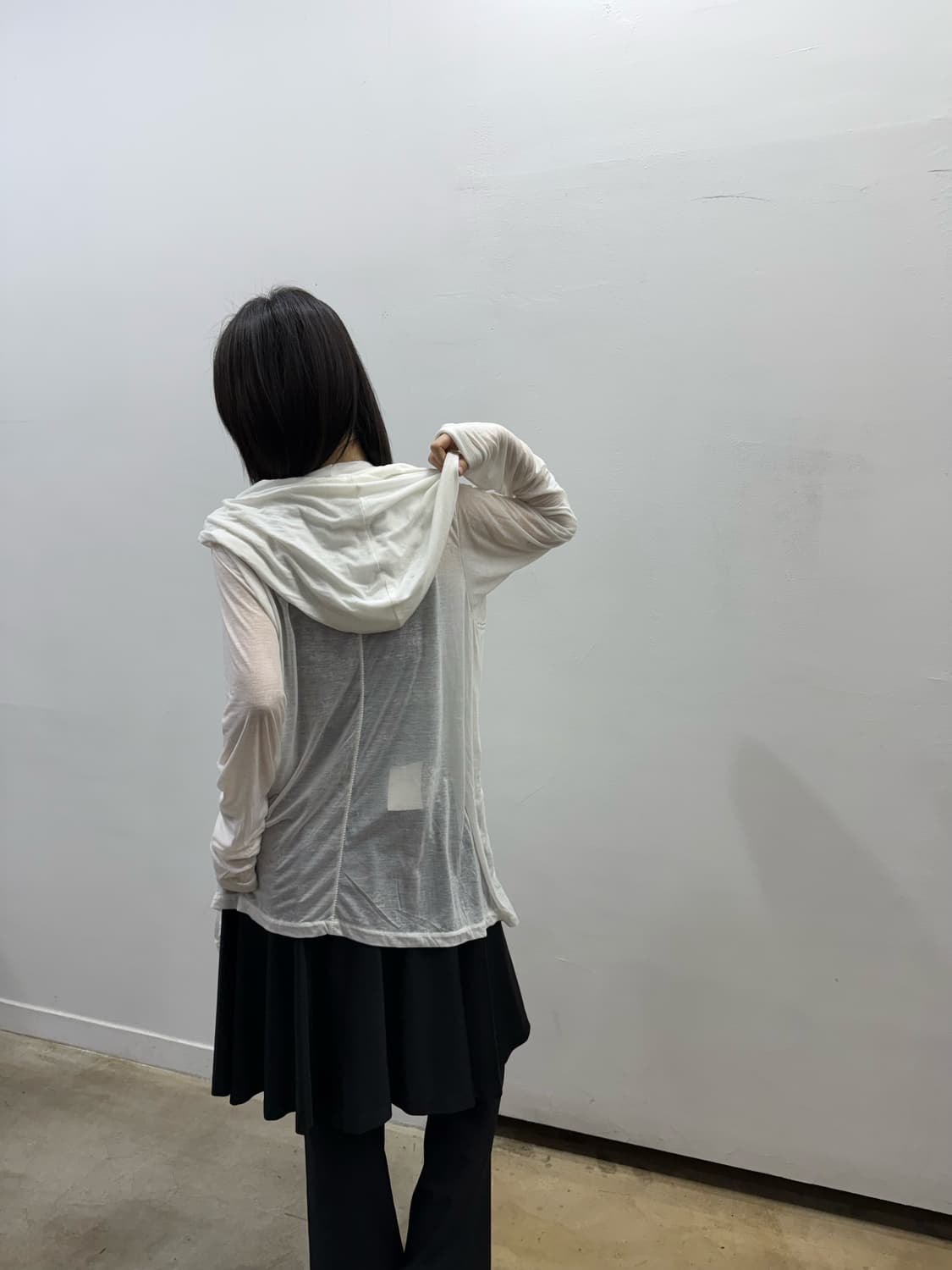 헬무트랭 오픈 후디 가디건 상품이미지6