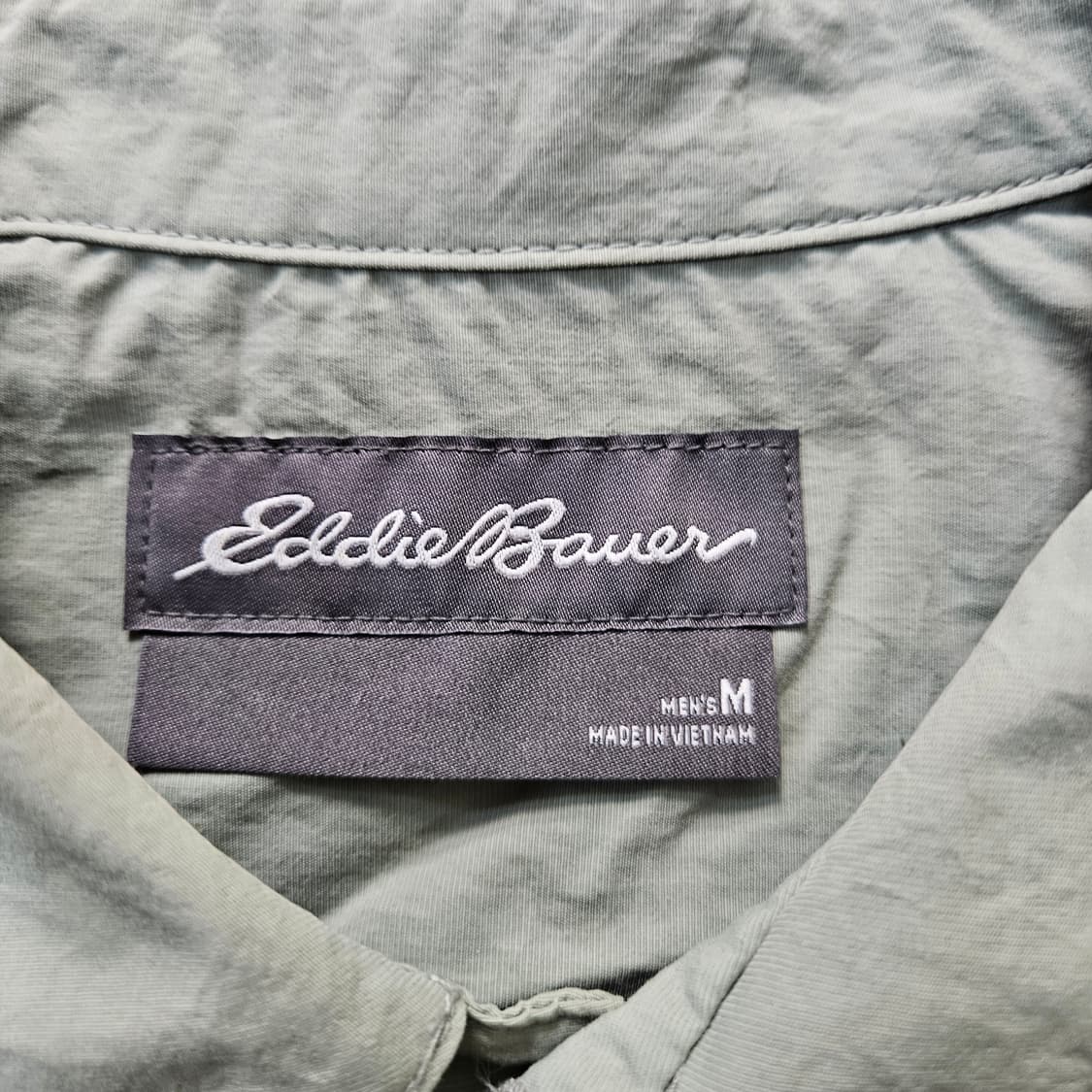 M 에디바우어 나일론 반팔 셔츠 0313Y 상품이미지3