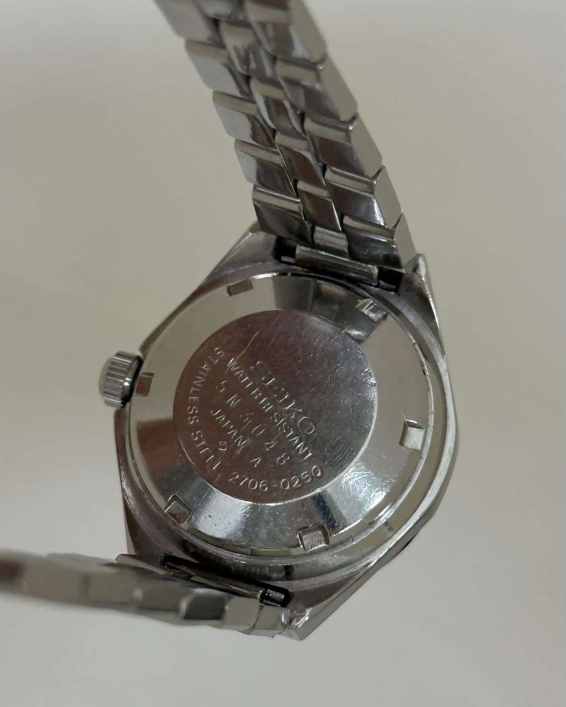 세이코 하이비트 오토매틱 시계 여성용 상품이미지8