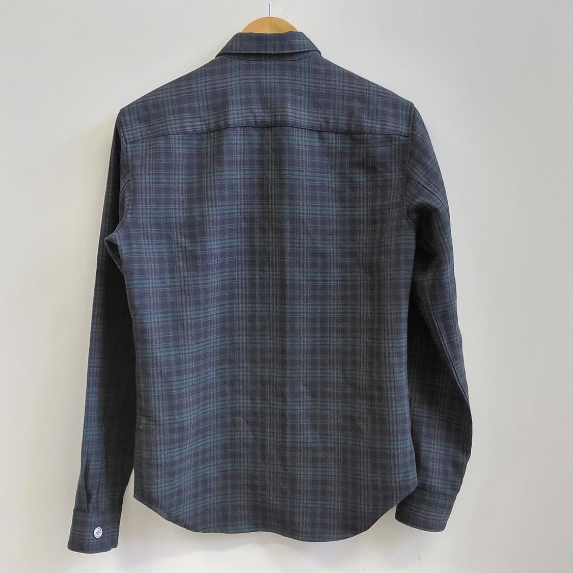 Theory 체크 셔츠 XS 남자 (90) 상품이미지2