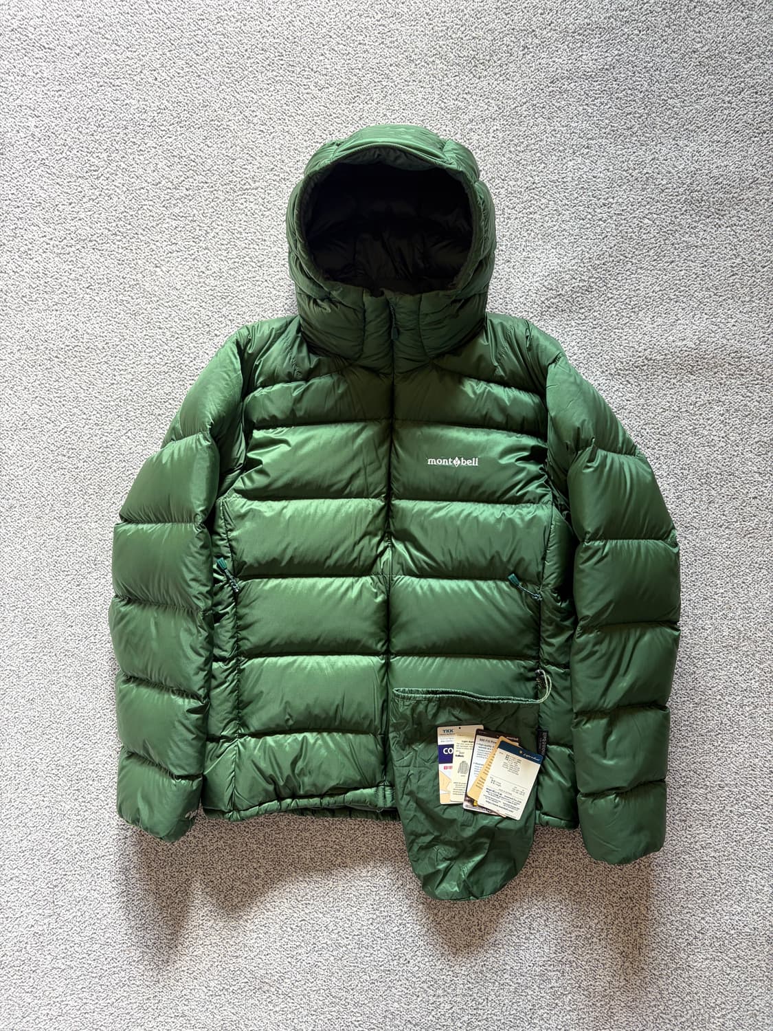 25 몽벨 라이트 알파인 다크 그린 재팬 XL 상품이미지1