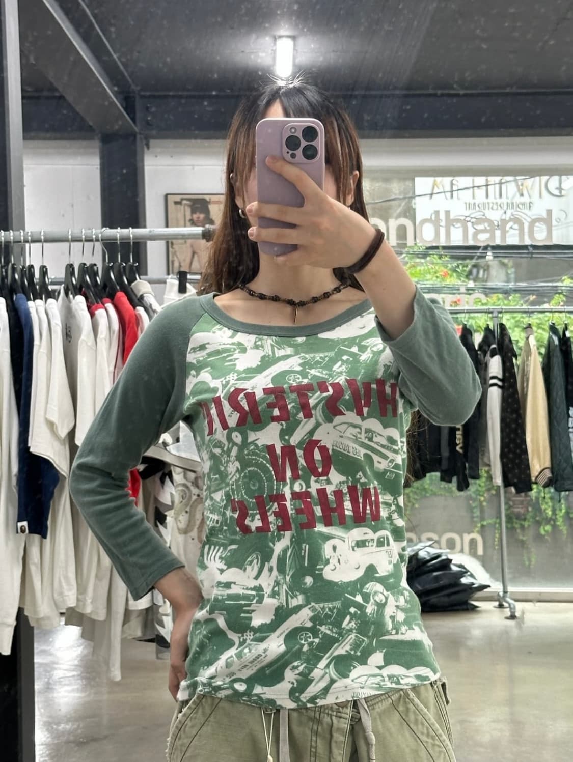 히스테릭 글래머 긴팔 나그랑티 상품이미지2