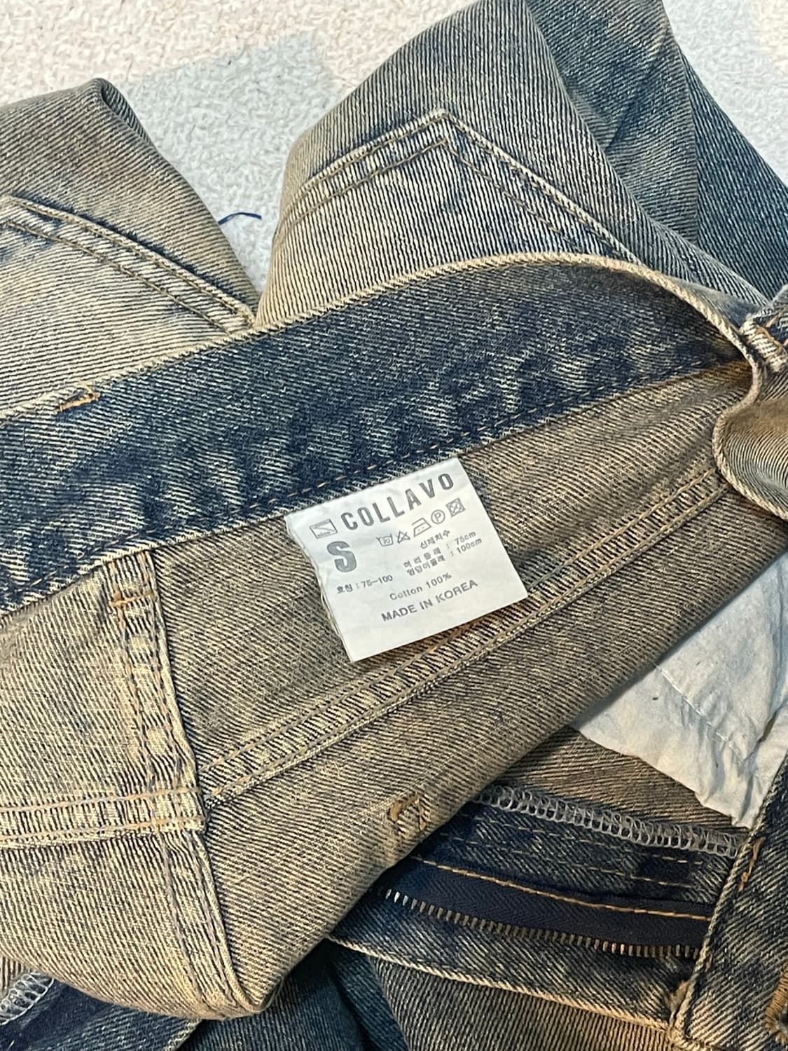 Washed Denim Pants 상품이미지3
