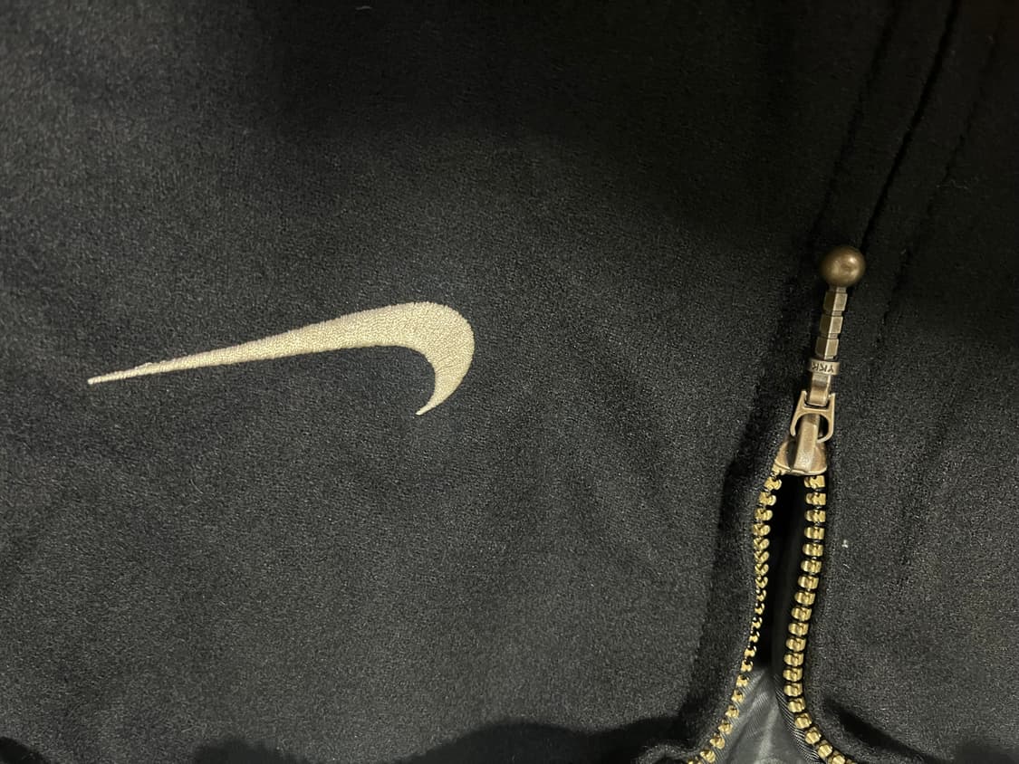 나이키 빅로고 소가죽점퍼 M(XL) 상품이미지3